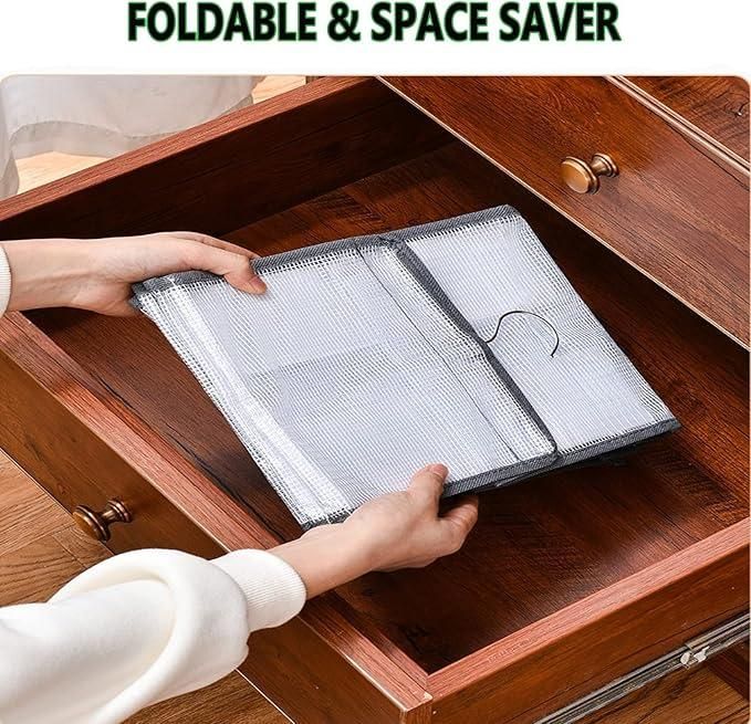Hanging Closet Foldable Organizer – 6 Slot Storage by LUMEO