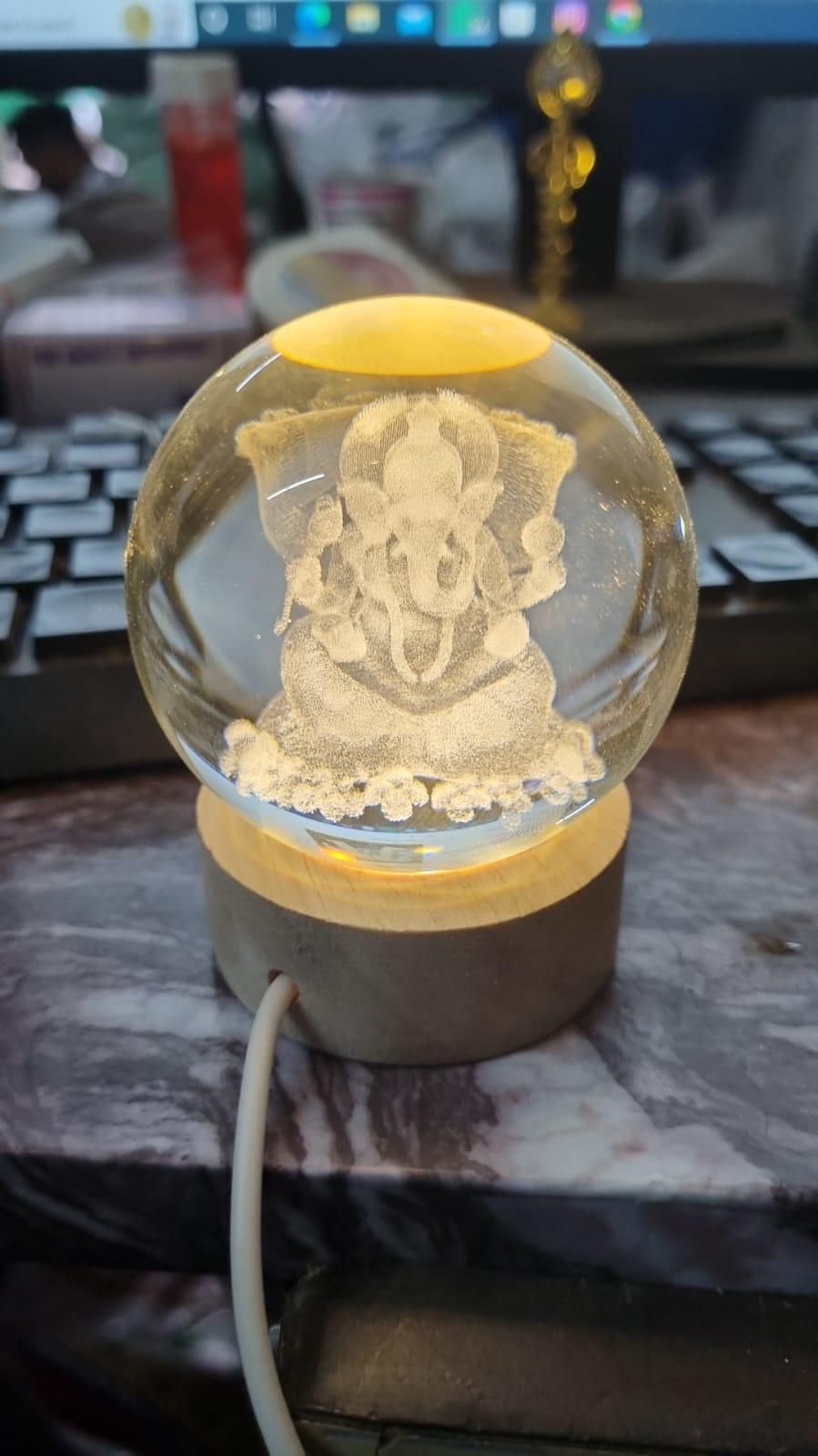 Ganesh Crystal LED Lamp – Moments by LUMEO