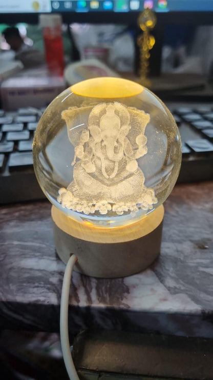 Ganesh Crystal LED Lamp – Moments by LUMEO