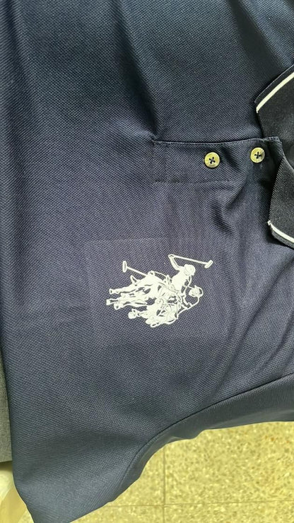 Men's Solid Half Sleeves Polo Neck T-Shirt (Pack of 4) - Core Collection